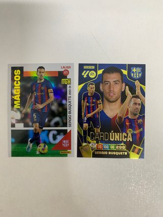 Cromos Sergio Busquets