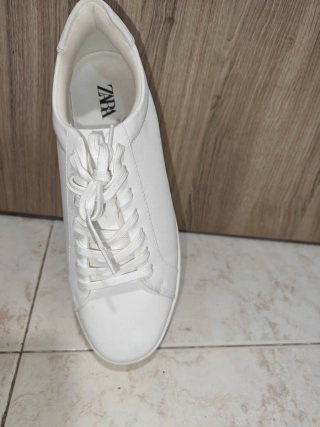 Zapatos Zara Hombre Talla 44 Blancos