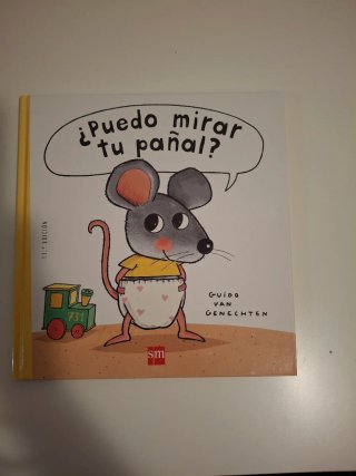 Libro infantil " ¿ Puedo mirar tu pañal ?"