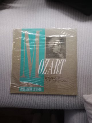 Vinilo Mozart Sinfonía 40 Las Bodas Figaro