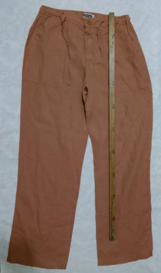 Pantalone Curvy Puro Lino