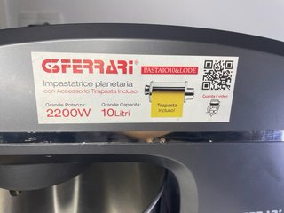 Amasadora G3 Ferrari Pastaio 10L