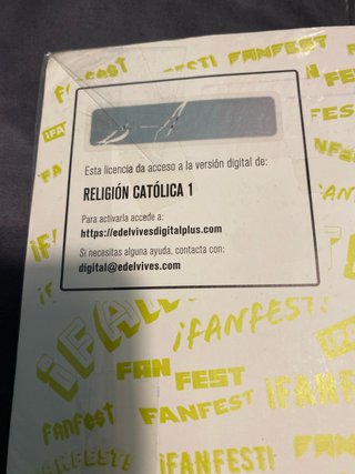 Libro religión 1 eso Fanfest. 9788414038734