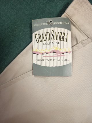 Pantalón Cargo Grand Sierra Talla 50 Beige