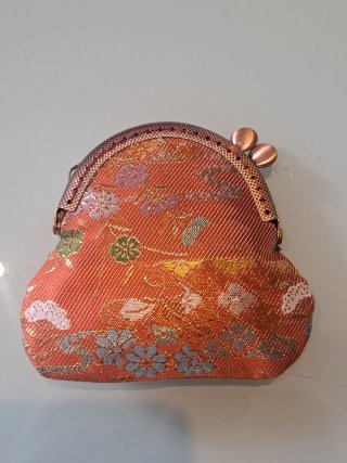 Monedero boquilla hecho a mano