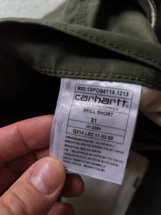 Pantalón corto Carhartt skill short