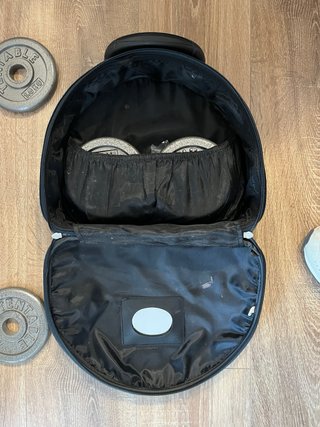 2 Mancuernas 12 kg completas con maletín