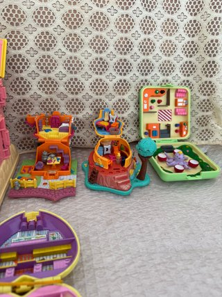Lote Polly Pocket 9 + 1 Figuras
