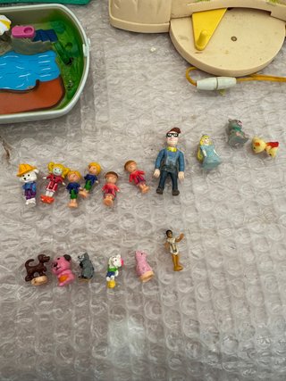 Lote Polly Pocket 9 + 1 Figuras