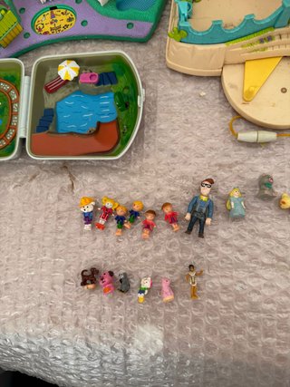 Lote Polly Pocket 9 + 1 Figuras