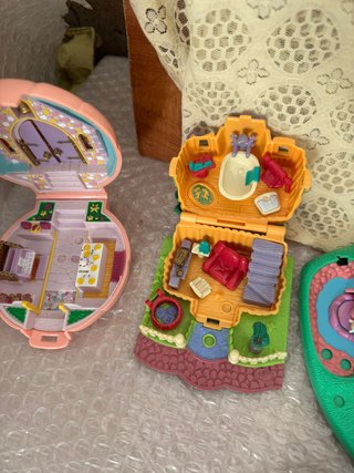 Lote Polly Pocket 9 + 1 Figuras