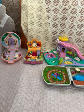 Lote Polly Pocket 9 + 1 Figuras