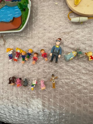 Lote Polly Pocket 9 + 1 Figuras