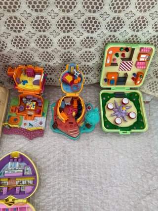 Lote Polly Pocket 9 + 1 Figuras