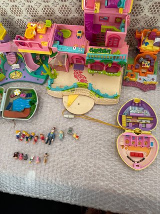 Lote Polly Pocket 9 + 1 Figuras