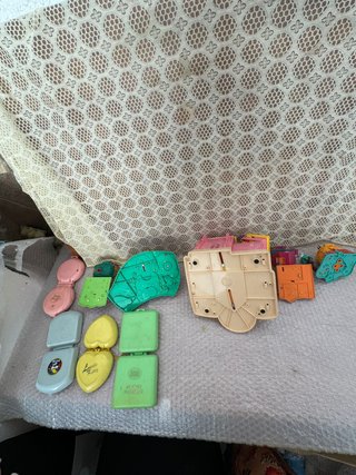Lote Polly Pocket 9 + 1 Figuras