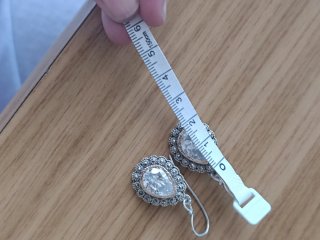 Pendientes Vintage Portugueses-Oro 9k y Plata 925