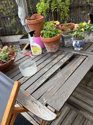 Regalo Mesa de jardín plegable