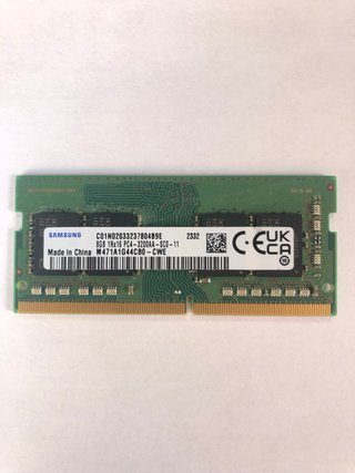 8GB 3200mhz DDR4 SODIMM Samsung