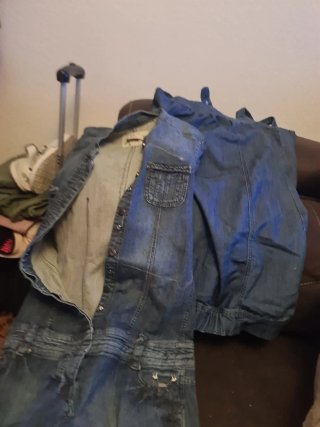 Conjunto vaquero azul