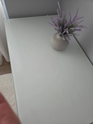 Mesa Cocina 60x100 Cristal y Madera