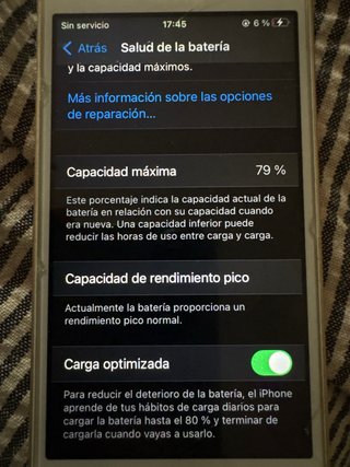 iPhone SE Blanco y Dorado