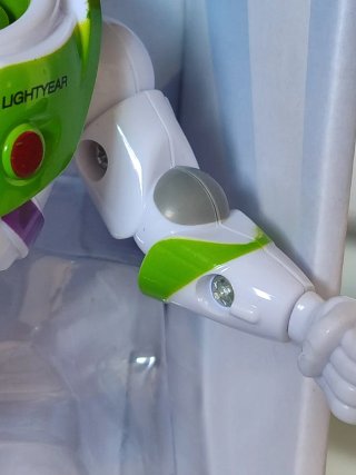 Buzz Lightyear Toy Story muñeco figura Disney Wood