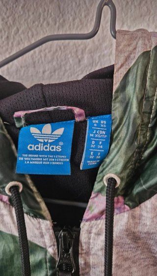 Chubasquero Adidas Originals Floral Multicolor
