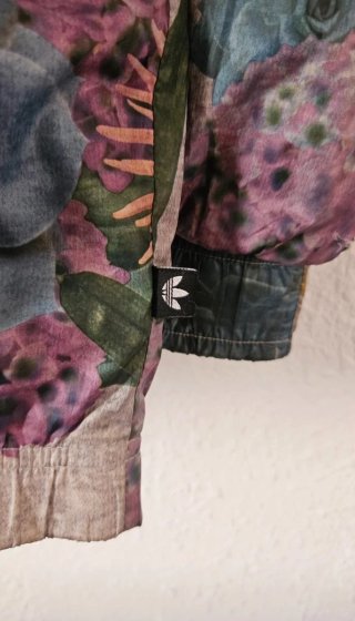 Chubasquero Adidas Originals Floral Multicolor
