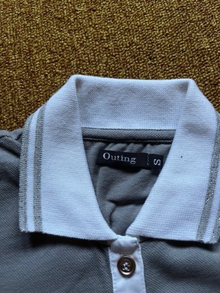 polo da donna grigio chiaro