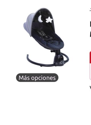 Hamaca para bebé con musica y movimiento