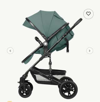 Cambiador Blanco Kikkaboo + Carrito