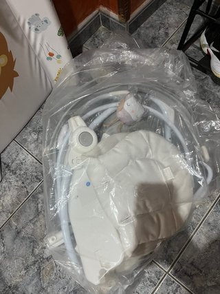 Cambiador Blanco Kikkaboo + Carrito