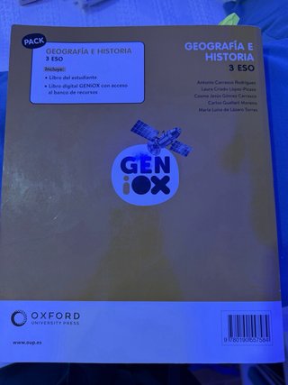 Geografía e Historia, 3 ESO, Comunidad de Madri...
