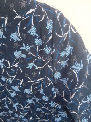 Abito Intrend floreale blu taglia M