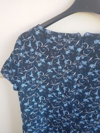 Abito Intrend floreale blu taglia M
