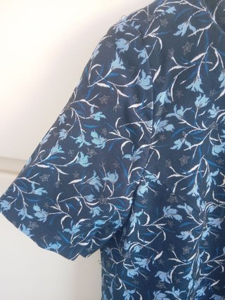 Abito Intrend floreale blu taglia M