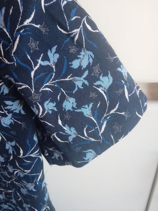 Abito Intrend floreale blu taglia M