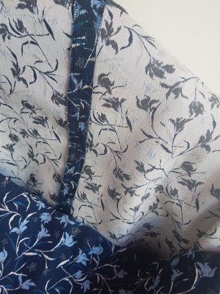 Abito Intrend floreale blu taglia M