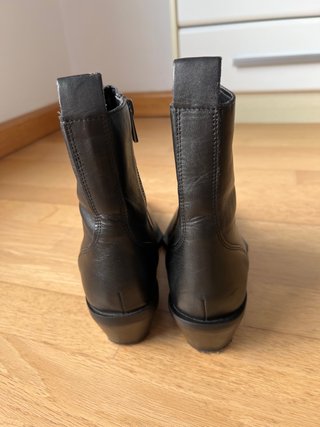 Botas Mango Piel Talla 38