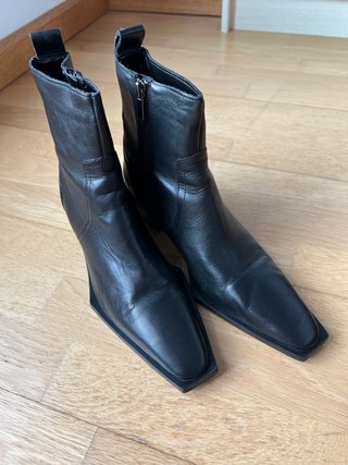 Botas Mango Piel Talla 38