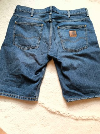 Shorts Vaqueros Carhartt Azul
