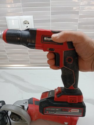 Amoladora Einhell 18V + Cargador