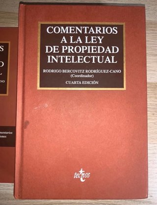 Comentarios a la Ley de Propiedad Intelectual