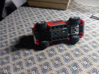 Ambulancia Lego Roja