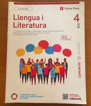 Llengua i Literatura, 4 ESO, edició per blocs, ...