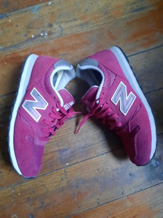Zapatillas New Balance Mujer Rosa y Plata
