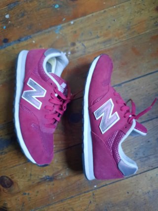 Zapatillas New Balance Mujer Rosa y Plata