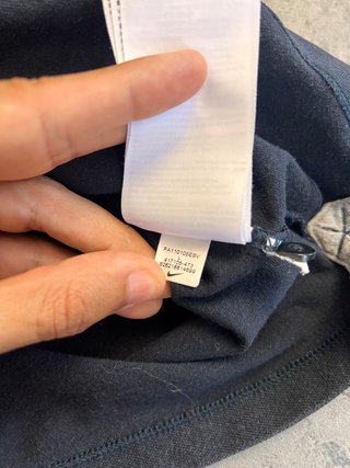 Nike Polo Sport Dark Blue Vintage 00's Old Money