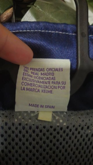 Chandal Kelme Real Madrid 96/97 Talla L